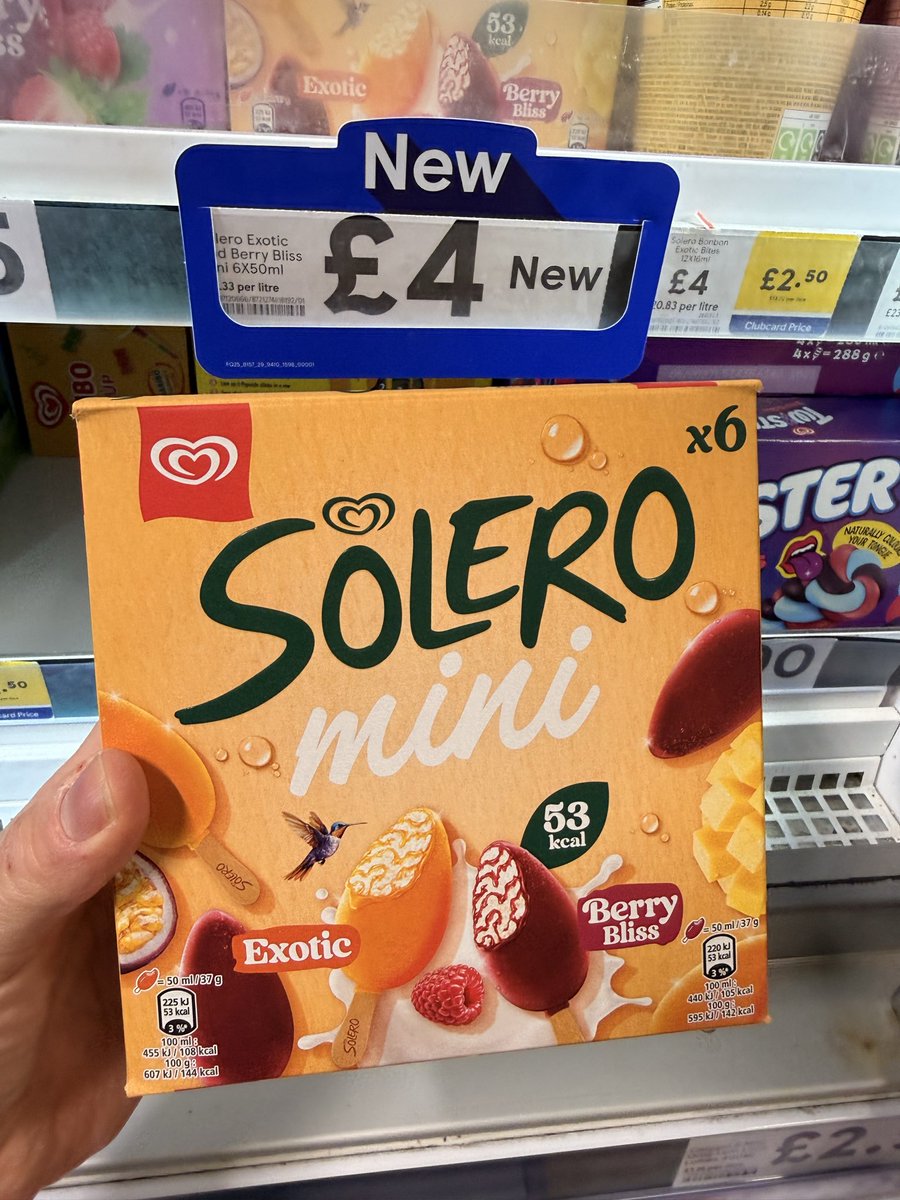 All_Things_New_'s tweet image. Ice Cream Finds! 🍦☀️ At Tesco @tesco @walls #tesco #walls #icecream #summer #wellthisisnew