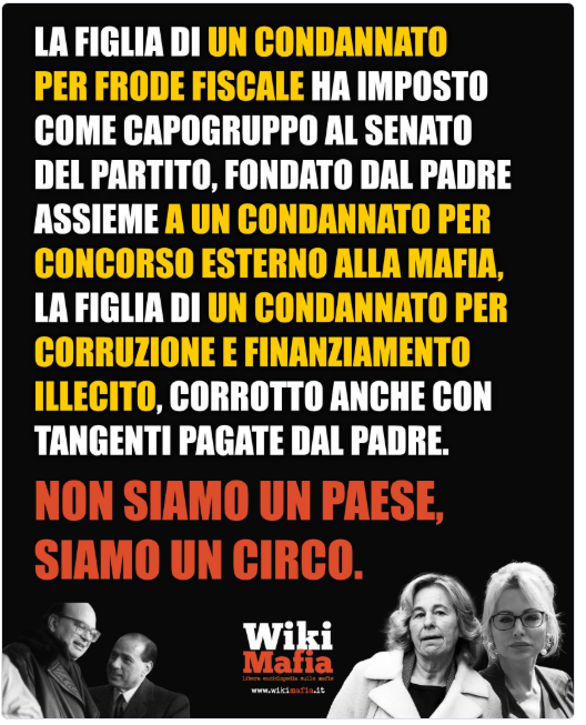 Moonlightshad1's tweet photo. Questo è per quando qualcuno ci ripeterà la filastrocca di forza italia "partito di centrodestra moderato". https://t.co/oRE4MyqInF