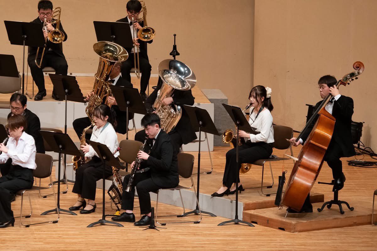 brassfrontier's tweet photo. #NBF26th 振り返り‼️

1部最後は片岡寛晶作曲
「マカーム・スピリタス」
バリトンサックスのソロから始まり、マカームならではの曲調、雰囲気をお楽しみいただけたでしょうか？ https://t.co/QfFJTXzMLJ