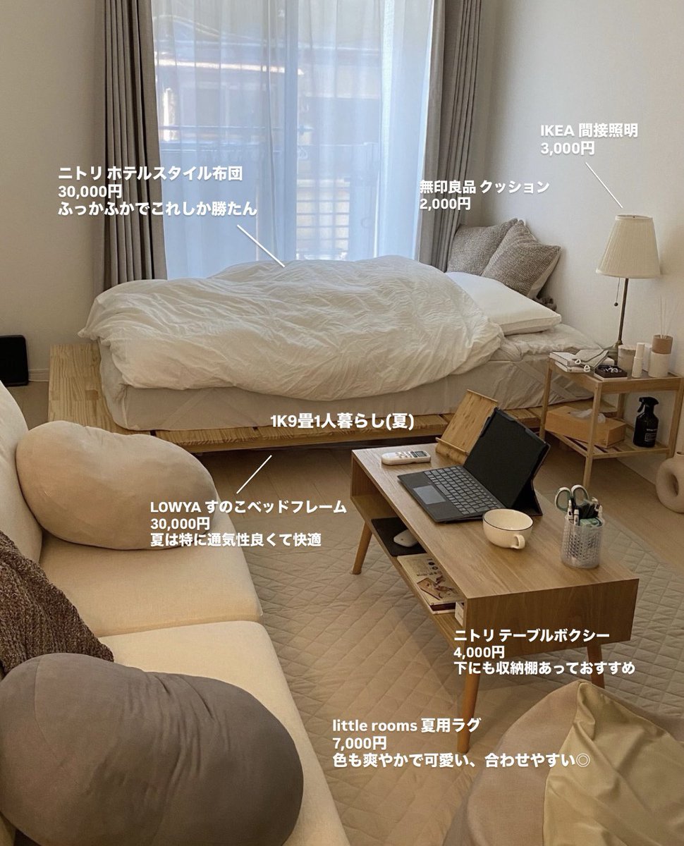 sora │ 9畳1人暮らし tweet media