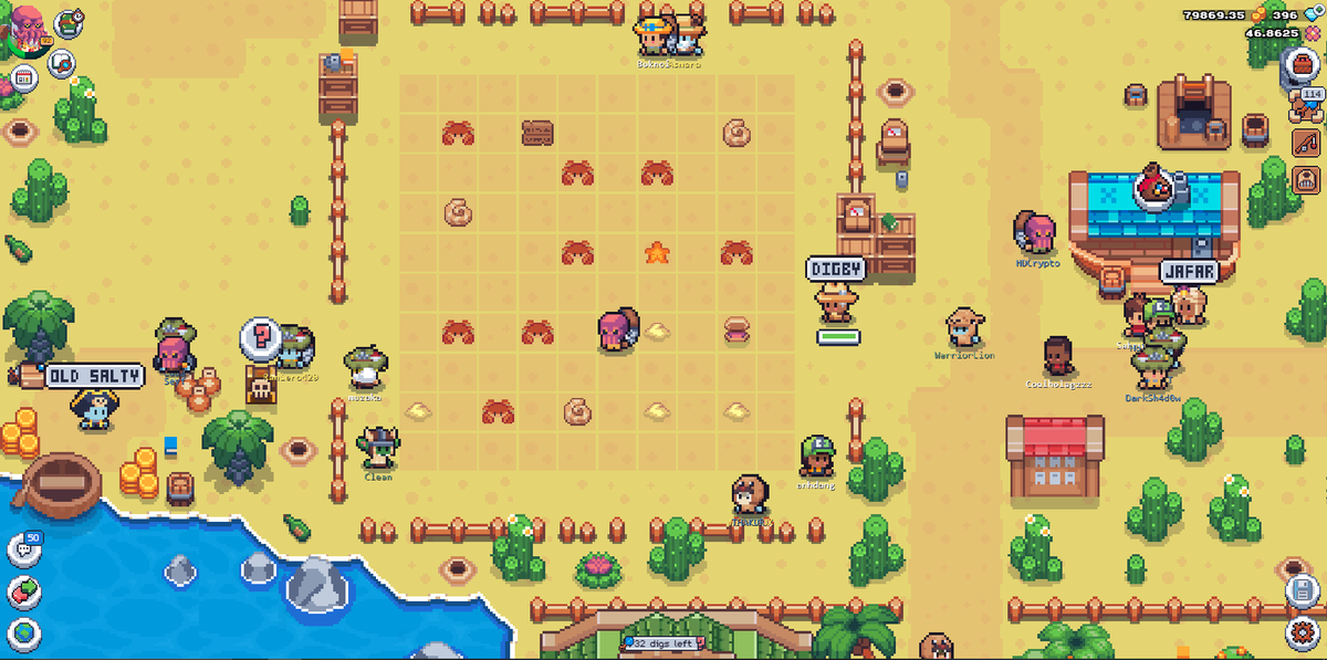 Ojdom8's tweet photo. What a lucky day! 😄
 I also got pearl in the chest 🙏

#SunFlowerLandWeekly https://t.co/MfDQynzlsE