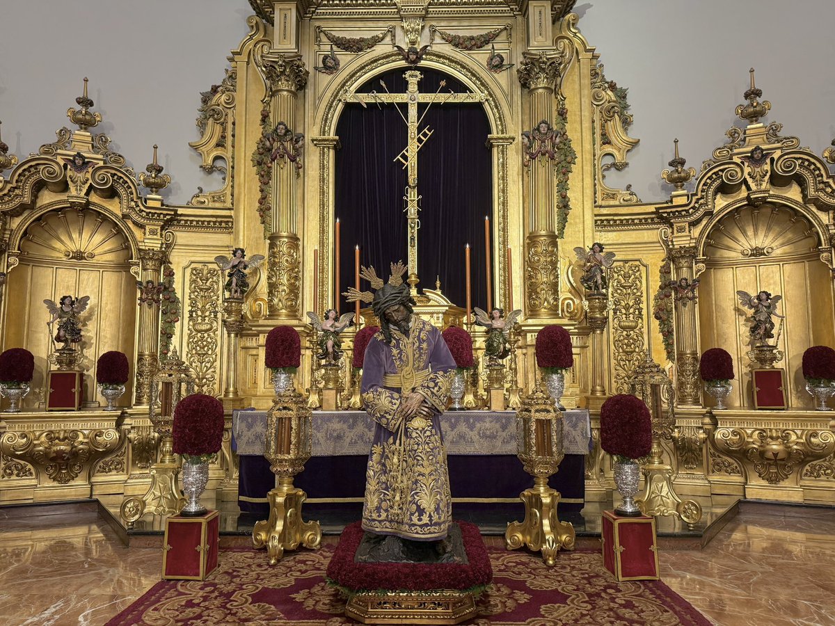 Trianero_cofrad's tweet photo. 🔔 #ActualidadTC | Todo preparado para el besamanos de Jesús del Gran Poder
📆 28 al 31 de marzo
🕰 Horarios:
• 9:00-21:00h. - 28/3
• 8:00-22:00h. - 29-30/3
• 8:00-19:00h. - 31/3
📸 @HdadGranPoder
#GranPoder2026
#SSantaTC #SSantaSevilla26
#TDSCofrade #TrianeroCofrade https://t.co/NIIaSjVmKy