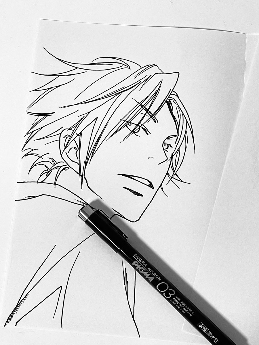 リハビリに描いた伊達
1年ぶりくらいにちゃんとした伊達を描いた気がする…やっぱり髪型難しいわ…オッサン化は…更にむずいんだろうな