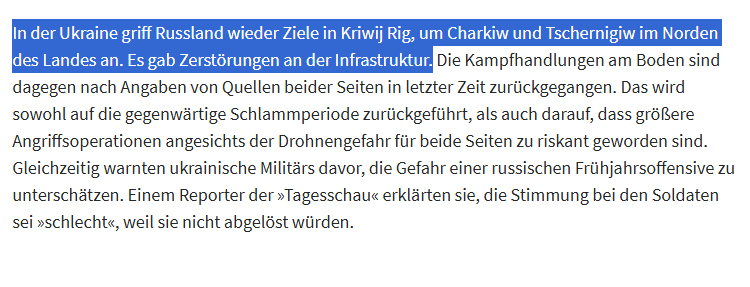 nomnomcookieez's tweet photo. Während die UN berichtet, dass die Gewalt gegen Zivilisten ein Allzeithoch erreicht hat und es bei den Angriffen zivile Opfer gab, berichten die "jW" nur von "Zerstörung an der Infrastruktur".

Ukrainer als Menschen zu betrachten, fällt diesen Putinisten scheinbar schwer. https://t.co/mSL2D17teG
