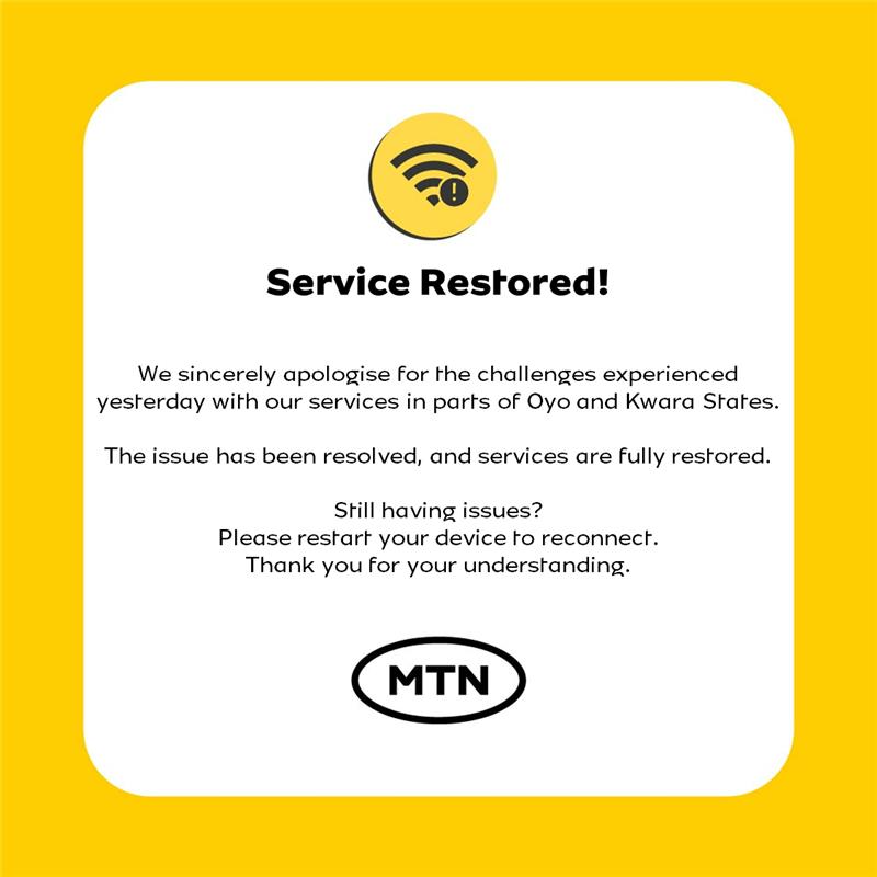 MTN Nigeria Support tweet media