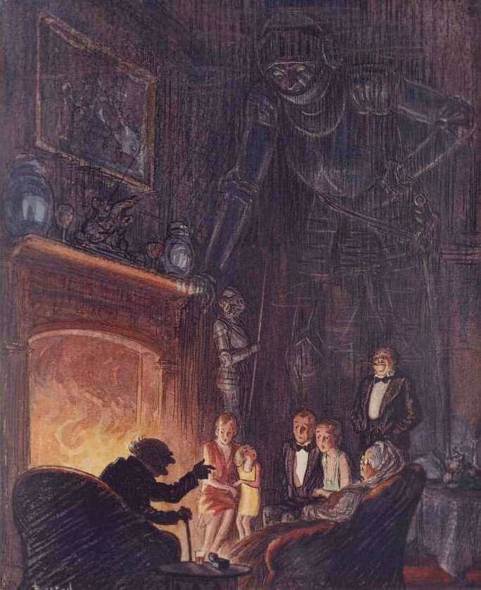 Alfred Bestall (1892–1986), The Ghost Story, 1930.