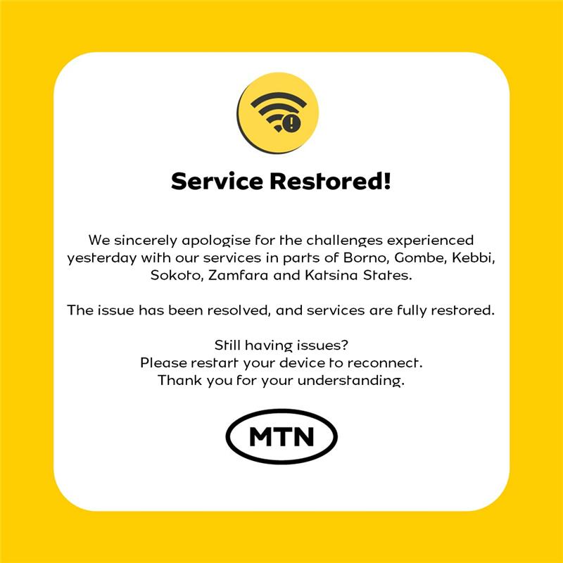 MTN Nigeria Support tweet media