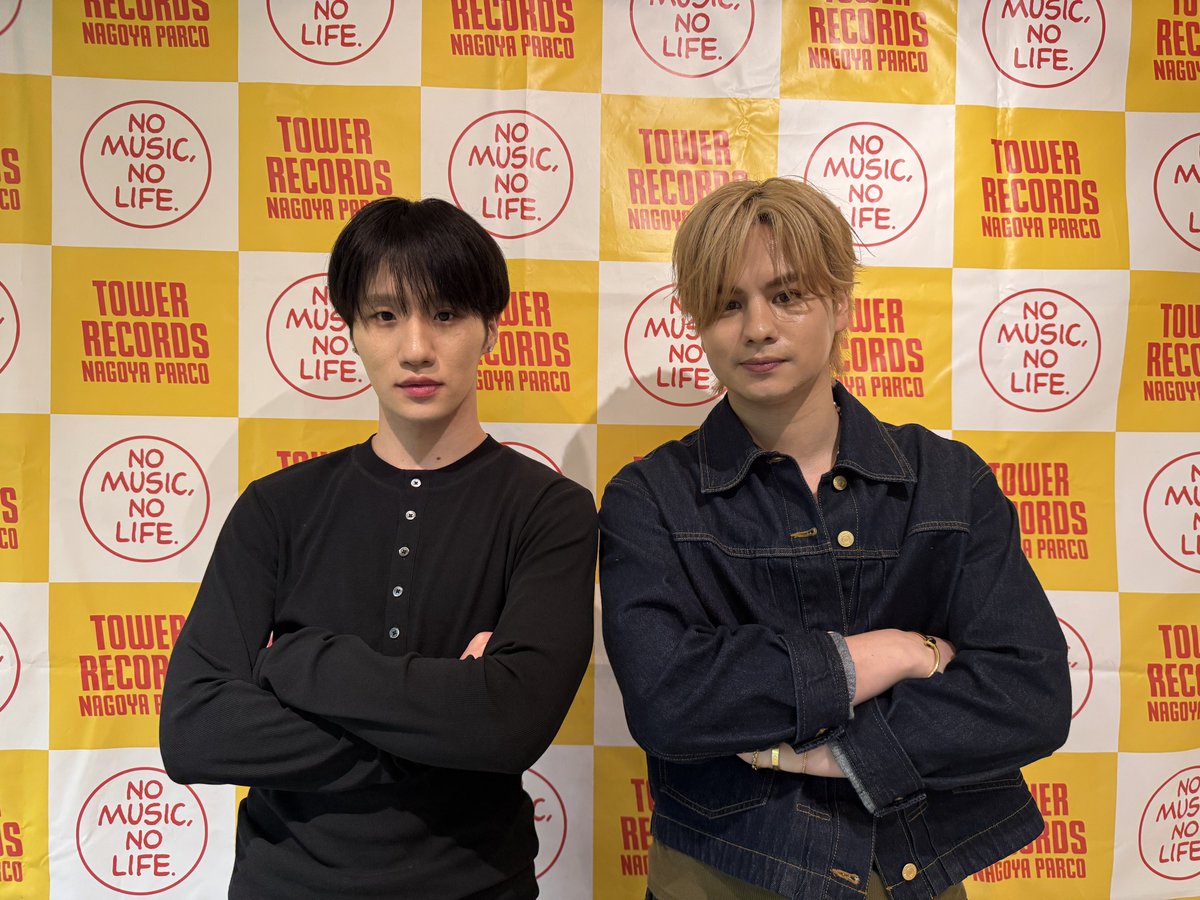 【#BALLISTIKBOYZ】

NEW EP "BEAT"
リリースイベント第1弾 at 愛知
#海沼流星 さん #松井利樹 さん
イベント終了後のお写真です📸✨

とにかく熱気がすごかった🔥
トークも特典会も最高の時間でしたね〜😆
SPACE Dにお集まりいただいた皆さま、ありがとうございました！

#BBZ_BEAT #RYUSEI #RIKI