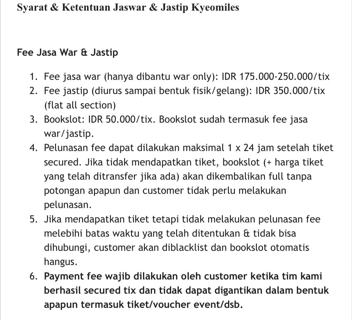 kyo | ticketing assistance 🎟️ tweet media