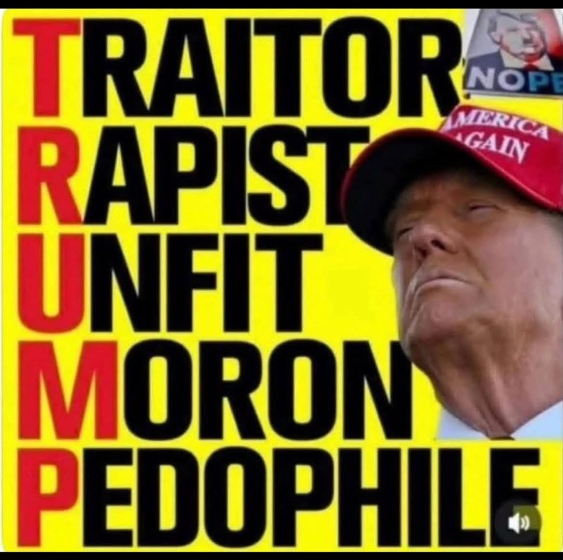 MrSpiritsRaven's tweet photo. This #Pedophile #Raped #Children #Women Boys #Girls maybe even #Men
#Imprisoning Him Is Not Going To Help THIS WORLD Or His #Victims & #Survivors.

#PedophileTrump needs to be Çå§tråtèd THEN #DeepSix 

#Prison is for #Criminals that  POSSIBLY can be Rehabilitated.
Pedophiles CANNOT be #Rehabilitated.
Pedophiles NEED to become Çå§tråtèd🪓🪚✂️🔪