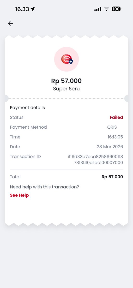 ushitokutoki's tweet photo. @Telkomsel saya baru aja beli paket di aplikasi mytelkomsel, saldo atm saya udah kepotong tapi status transaksi di aplikasi mytelkomsel failed. tolong DM min https://t.co/aXMxqbKkAm