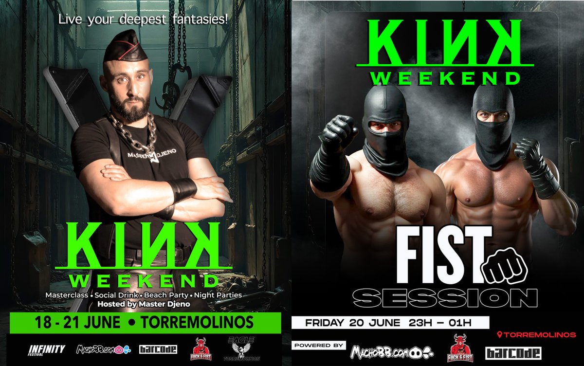 TrunksFF 👊 (Kink WE Torremolinos 18/22 Jun) tweet media