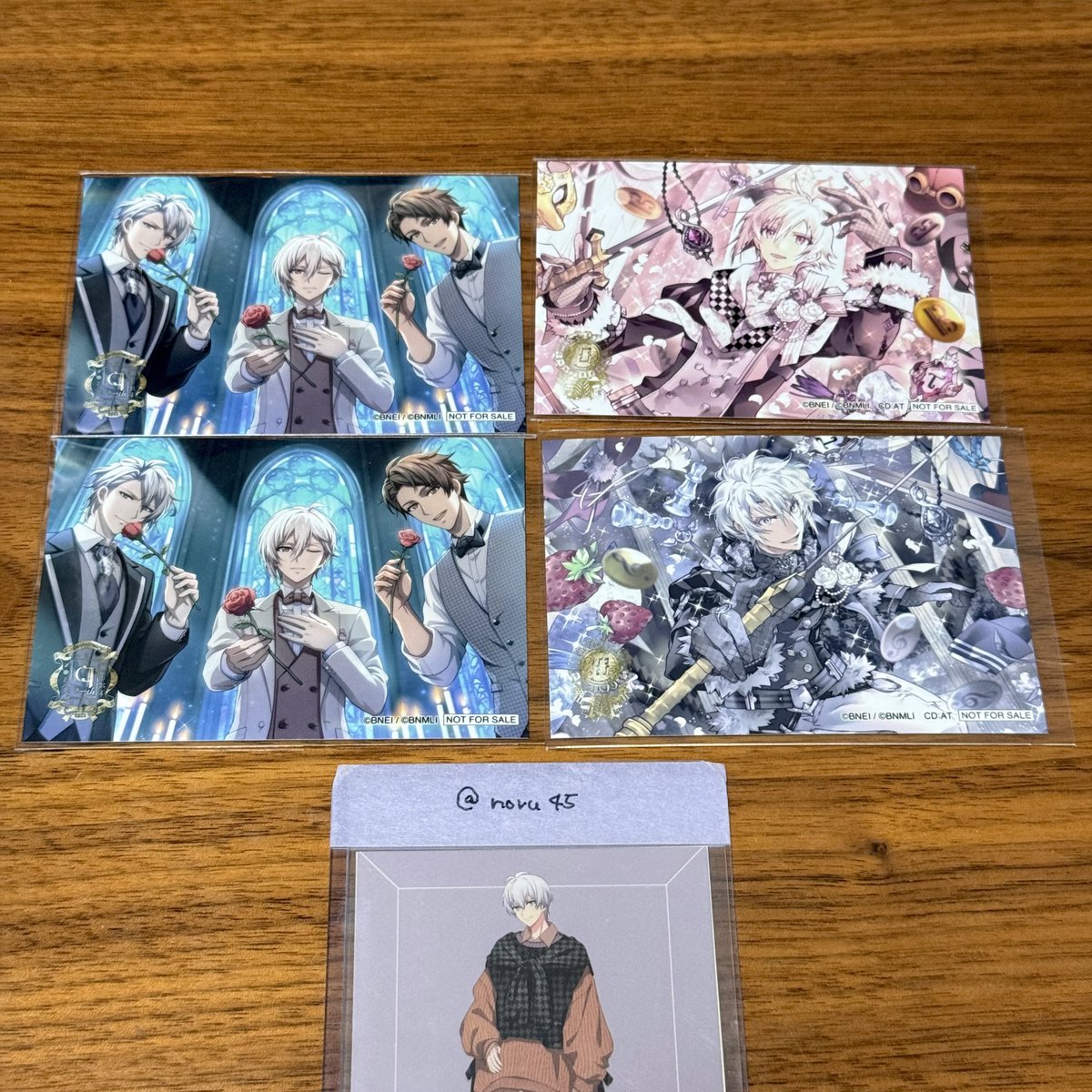 noru45's tweet photo. 交換 買収 アイナナ  10周年 10th anniversary 購入特典 ステッカー

譲 ✧ TRIGGER 楽 天

求 ✧ MEZZO" 環 壮五 (各1)

郵送でのお取引き希望です。
揃えたい為お返事に少しお時間頂くかもしれませんがお気軽にお声かけください🙇‍♀️ https://t.co/OB0I1Z7g4z