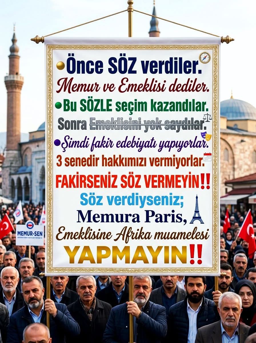 <a href="/OrhanYILDIRIM__/">Orhan Yıldırım</a> 14 Temmuz 2023 günü yürürlüğe giren 7456 sayılı kanunun 28. maddesi ile memurlara seyyanen artış yapıldı ama memur emeklisine yansıtılması engellendi
Aynı 7456 sayılı torba yasanın 16. maddesi ile Cumhurbaşkanı ve emeklisi, TBMM başkanı ve emeklisi, Başbakan emeklisi,