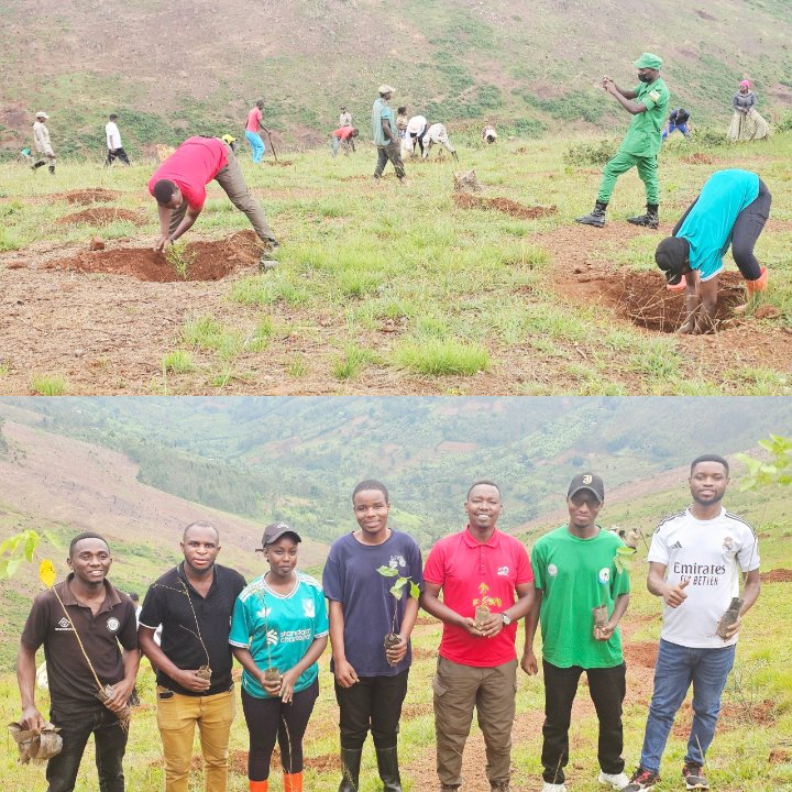 CoEBrwanda's tweet photo. 🟢UPDATES 🟢
Today, @CoEBrwanda, alongside partners, joined communities Via #Umuganda in @Gasabo_District to celebrate #WorldWaterDay, #InternationalDayOfForests, and #WorldMeteorologicalDay. https://t.co/qWJYRbls0B