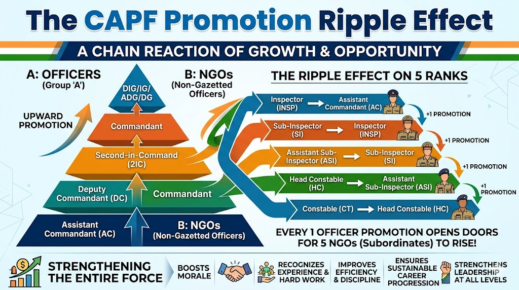 Capf Si Pop Command The CAPF Promotion Ripple Effect 🚨 CAPF की एक कड़वी सच्चाई: क्या आप ...
