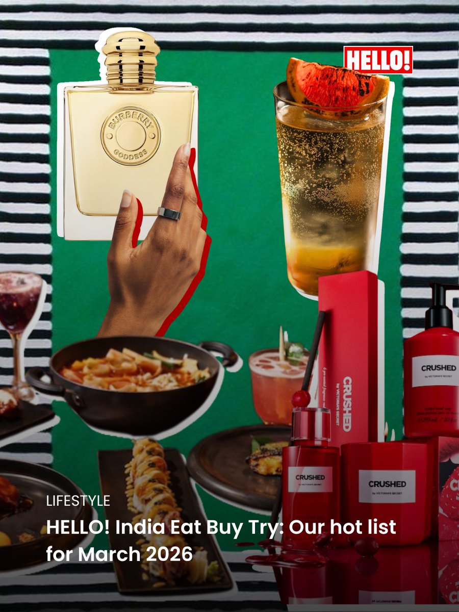 HELLOmagIndia's tweet image. The HELLO! India editors give you a curated glimpse at the hot spots and top picks of purchases, experiences, food and travel which are on their lists this month.

hellomagazine.in/lifestyle/stor…

#HELLOIndia #HELLOMagazine #EatBuyTry #GoodEats #MustTry