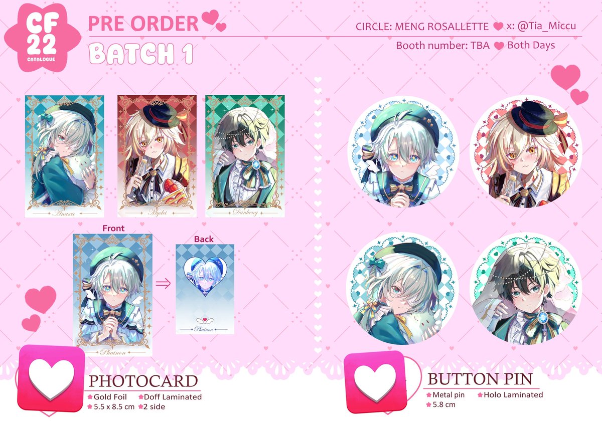 Tia | CF-22 prep! tweet media