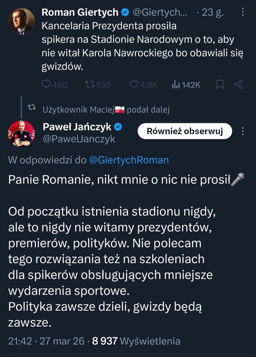 Leszek Kraskowski Reporterzy Online tweet media