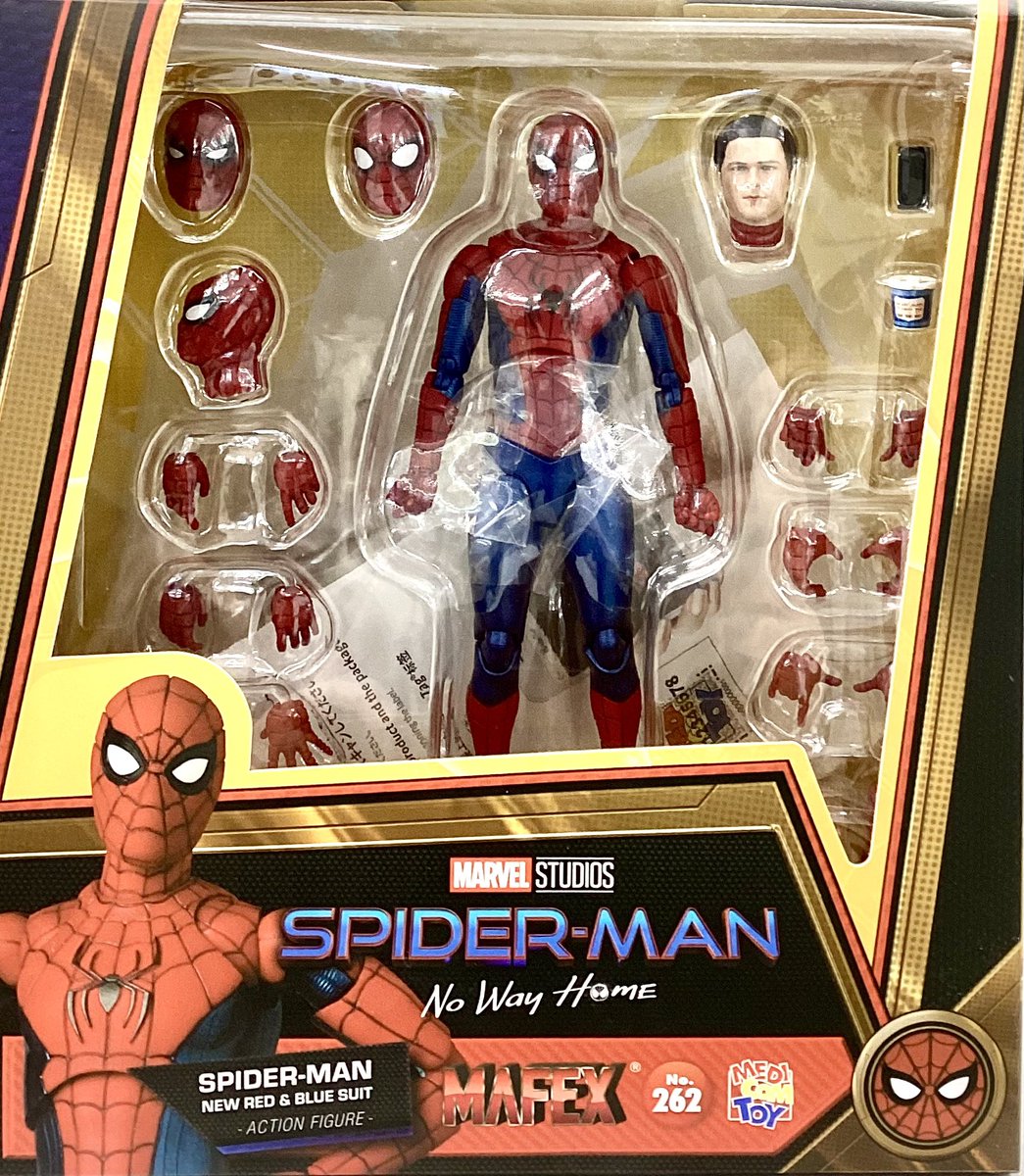 新製品入荷情報！】 MAFEX No.262 SPIDER-MAN NEW RED ＆ BLUE SUIT