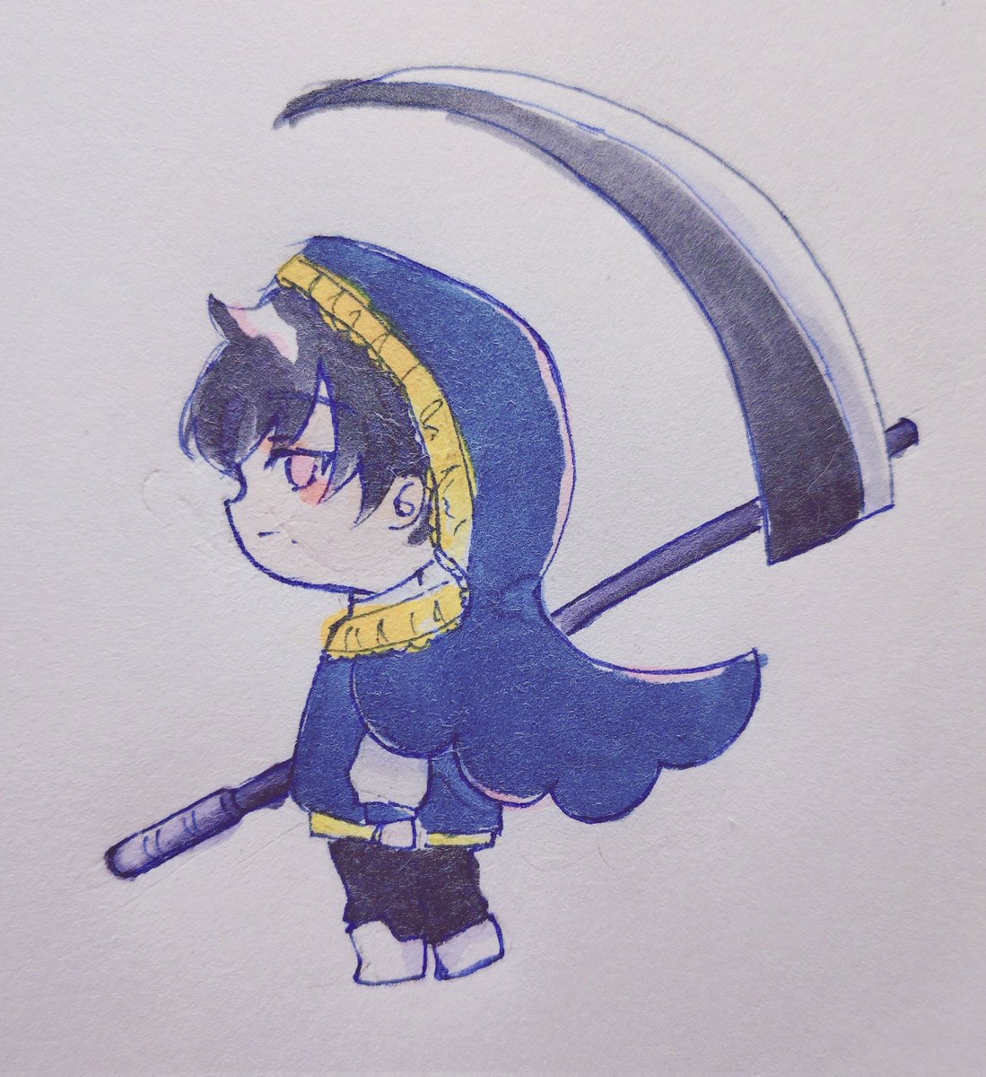 renyausa's tweet photo. 死神刺さりすぎてる
#9Kえふえー https://t.co/PMzbIAvOrA