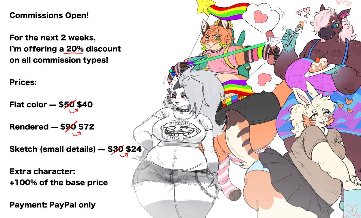 Hey everyone!!
Commission open!🩵
-My Discord: sweeetycup ⭐
-More info will be on Discord ⭐
Please message me on Discord, I don’t check DMs here(⁠๑⁠´⁠•⁠.̫⁠ ⁠•⁠ ⁠`⁠๑⁠)
#commission #commissionopen