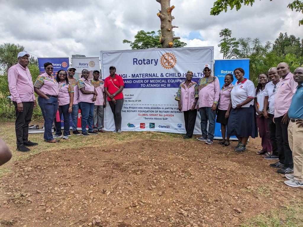 Rotary Club of Port Bell tweet media