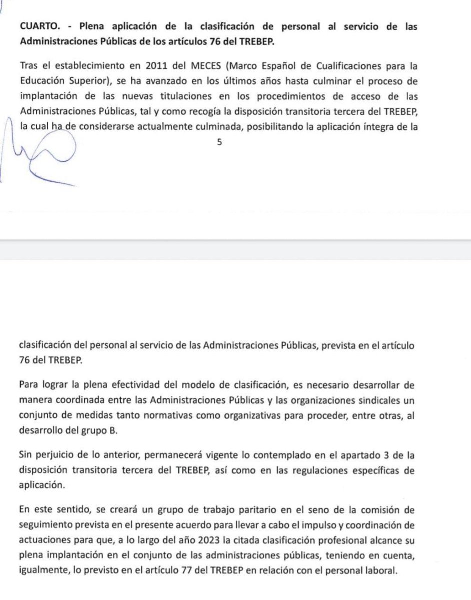 El día 31 de Marzo os reunireis con Función Pública ¿Preguntaréis a <a href="/oscarlopeztwit/">Oscar López Agueda</a> que impedimento existe para cumplir el punto 4 del Acuerdo Marco Administracion S.XXI?
Aplicar art. 76 del EBEP 
#tcaefuncionesc1ya 
<a href="/SG_UGT/">Pepe Álvarez</a> <a href="/fssccoo/">FSS-CCOO</a> <a href="/CSIFnacional/">CSIF Nacional</a>