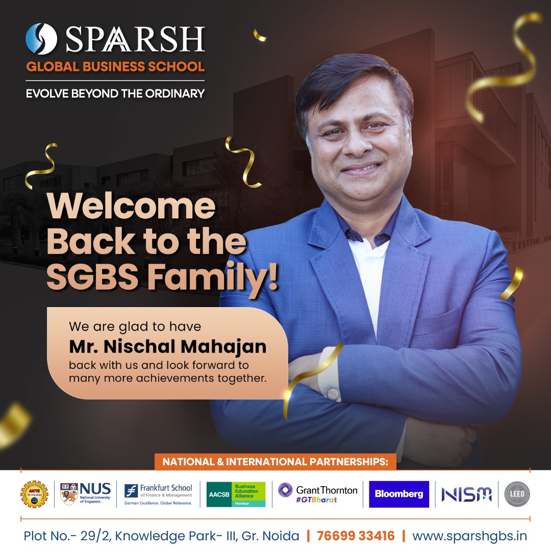 Sparsh Global Business School tweet media