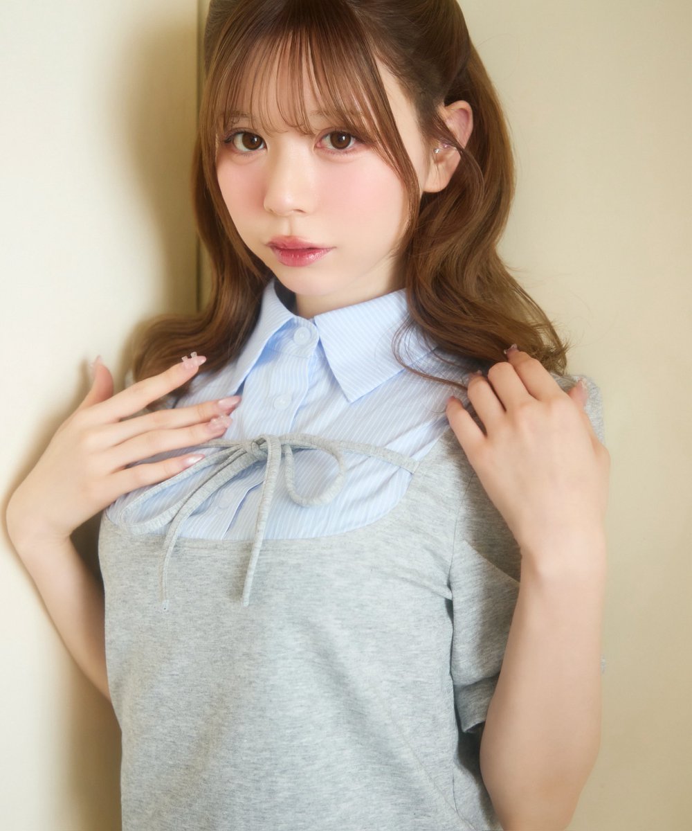 TITTY&CO. 2026 Spring Collection? ♥ストライプシャツドッキング 