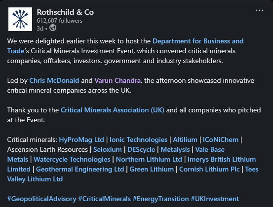 ⚗️ NdPr DyTb | REO Analyst 🧲⭐ tweet media