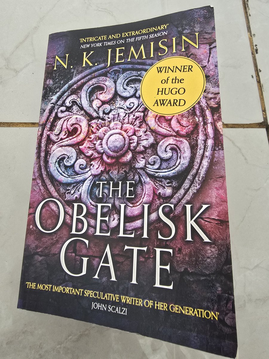 whatReaderSay's tweet photo. Current read: The Obelisk Gate https://t.co/ecbfKUZ1bA