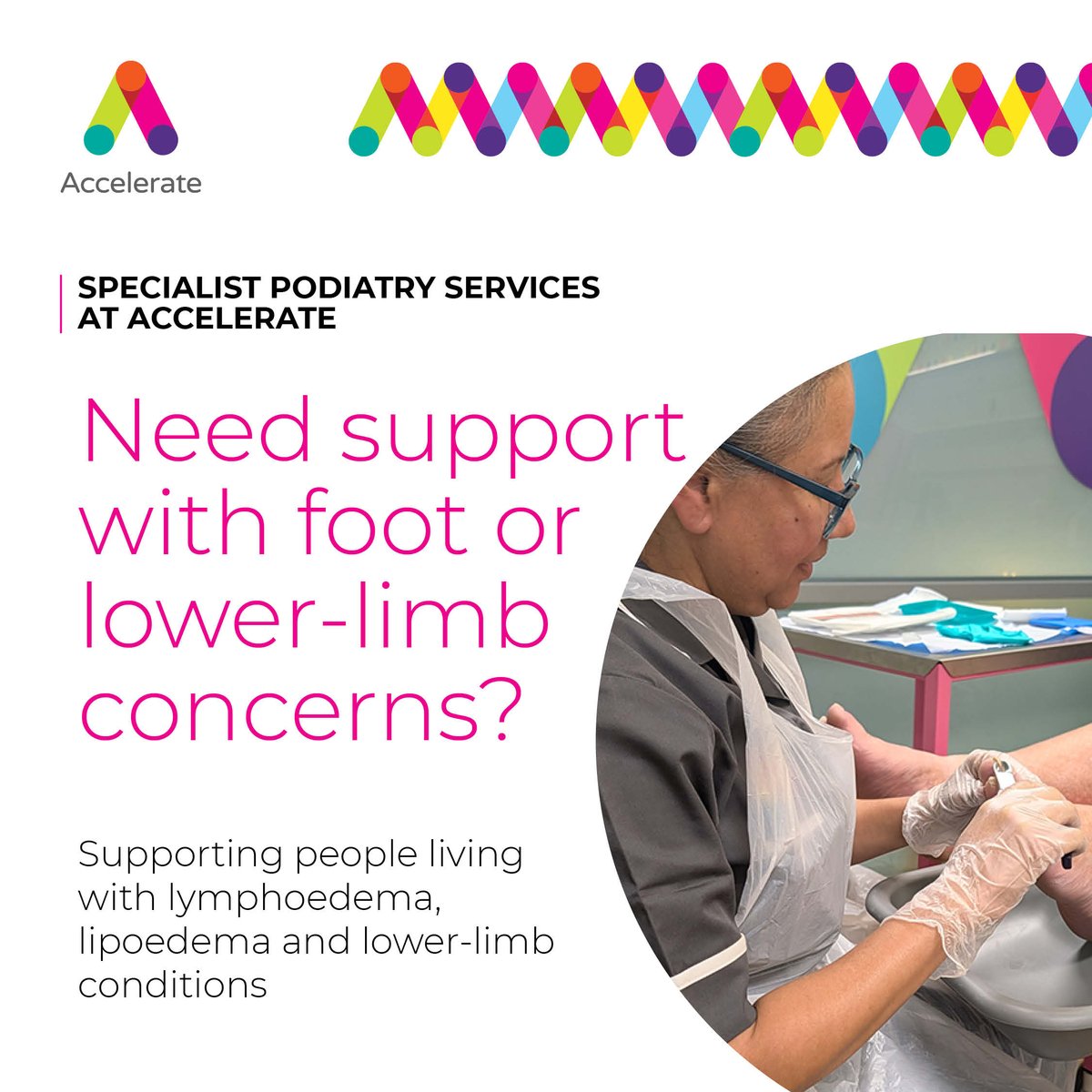 AccelerateCIC's tweet image. 🦶 Specialist podiatry care now available

Supporting people living with lymphoedema, lipoedema &amp;amp; lower-limb conditions.

Learn more:
acceleratecic.com/consultations/…

#Podiatry #Lymphoedema #FootHealth