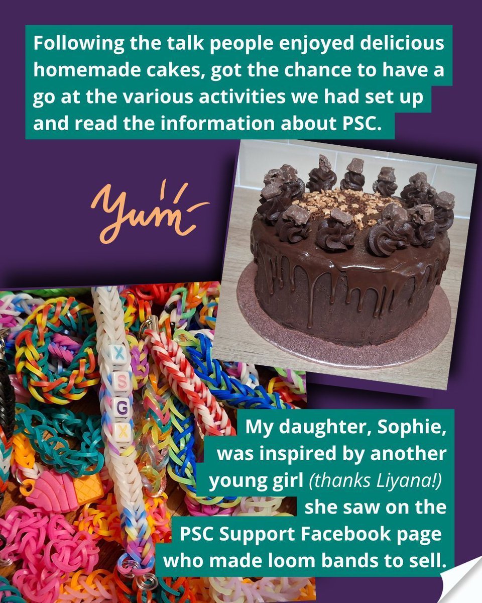PSCSupportUK's tweet image. Huge thank you to Jenny, Sophie and their entire community for raising awareness of PSC and vital funds for the PSC community. 
#PSCSupport #LetsBeatPSC #RareDiseaseAwareness #CommunityChampion #PrimarySclerosingCholangitis #RareDiseaseDayEveryDay