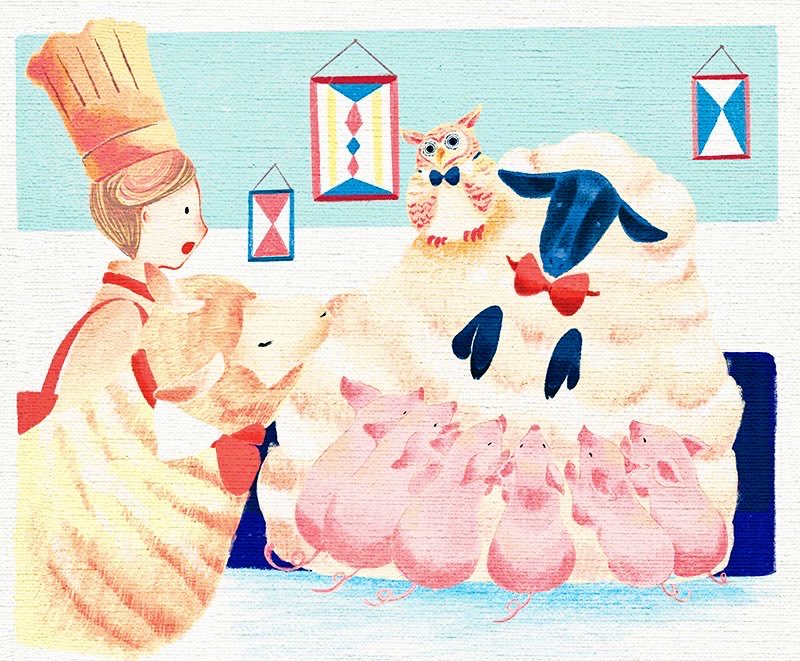 島田恵津子 | Illustrator | 6月クリエポB-33 tweet media