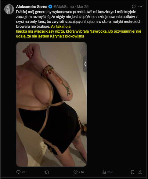 Adam Czarnecki tweet media