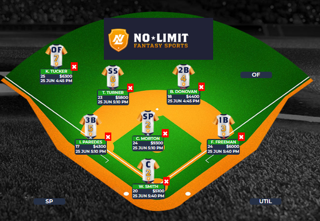 NoLimitCoin's tweet photo. MLB DS 2026 - Watch for new feature called Overlay where extra NLC added to pool. H2H, free rolls and pools for MLB DFS is live! play at https://t.co/78F9BGjeuh or https://t.co/9QJtWQejOE #DFS #Altcoins https://t.co/RtIxrrvebT
