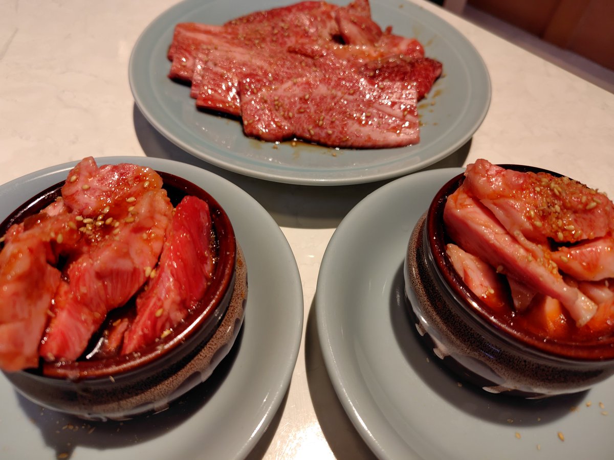 k1913y's tweet photo. 今夜はいつもの焼肉屋さんで・・ https://t.co/NVLiAeesNl