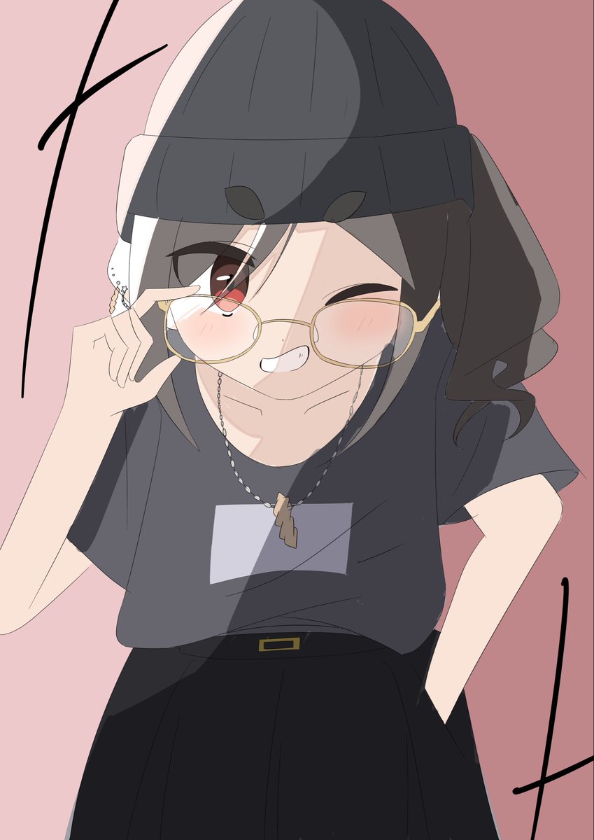 明太とここ tweet media