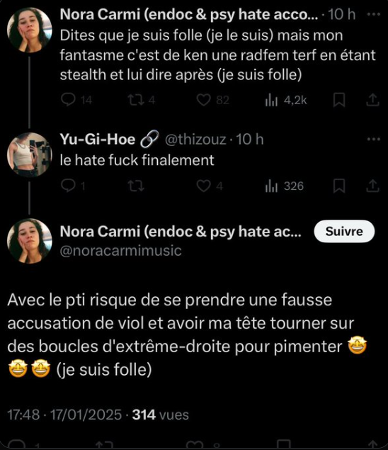 Tadam radfem tweet media