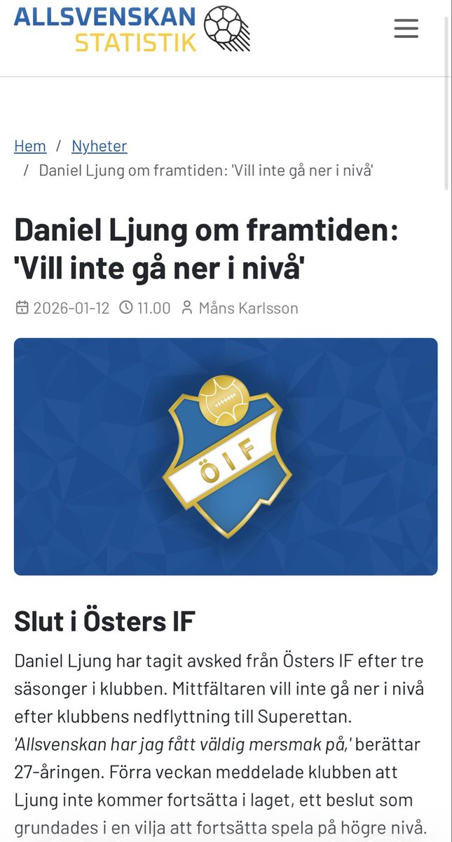 Östers IF SvenskaFans tweet media