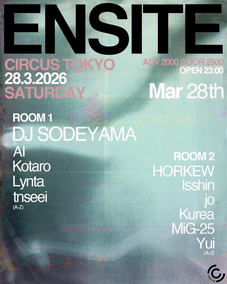 CIRCUS Tokyo tweet media