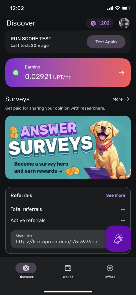WPLabel's tweet image. 🚀 Earn passive crypto with UpRock!  

I’m already earning rewards just by staying connected — simple, fast, and legit 💸  

Join me and start earning today 👇  
link.uprock.com/i/5f3939ec  

Don’t miss early rewards while it’s still easy 🔥  
#Crypto #UpRock #DePIN #EarnCrypto
