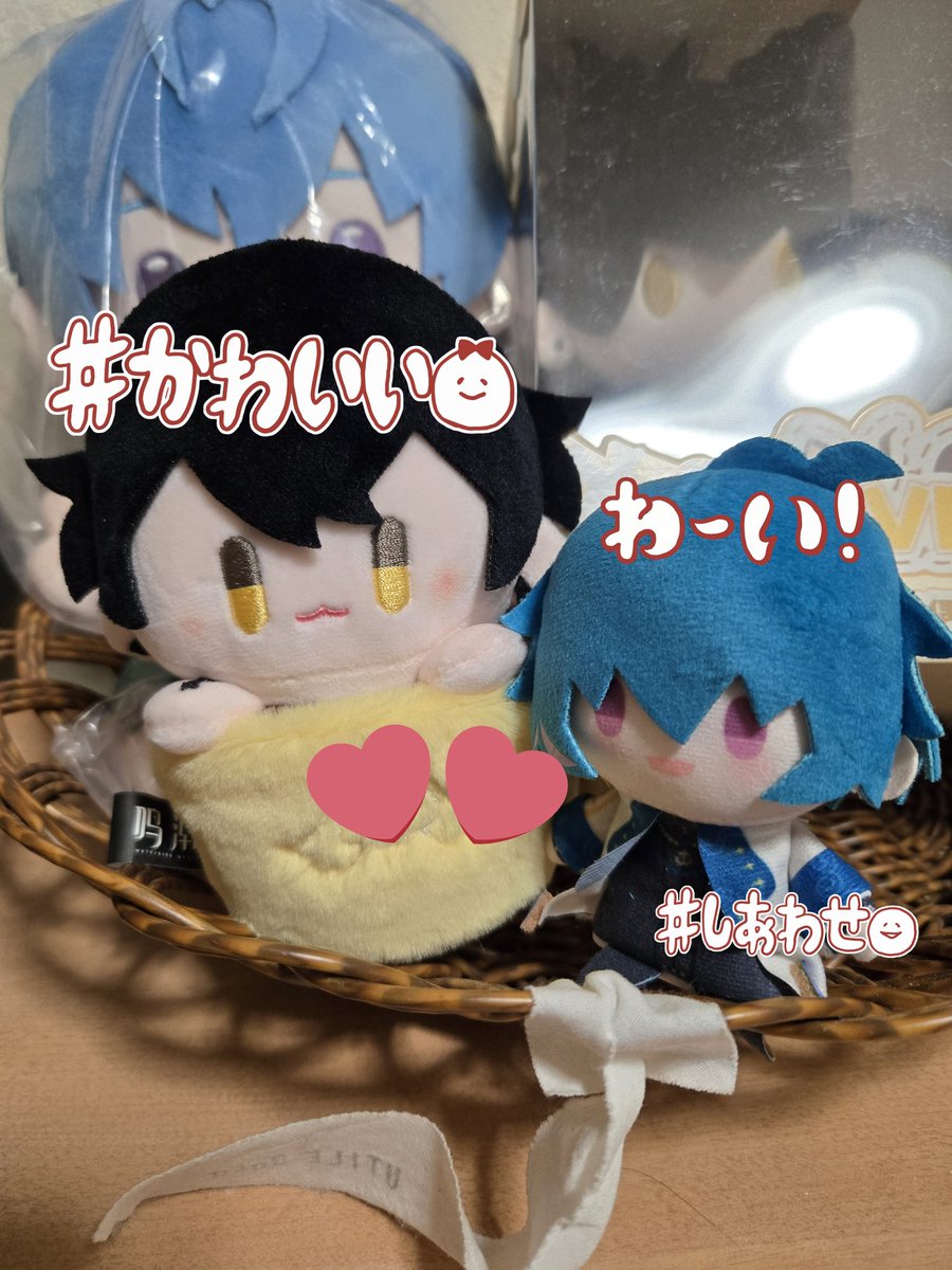 持ち歩ける☕🐈‍⬛♂ぬい届いたぁぁぁあ！！！😆❤❤お、思ってたより大きめだった……可愛いから良しっ！！めっっっっちゃ可愛いよぉおおお😍👏良かったネ、⚓️っ！！これから一緒に撮れるよ！！ぬい入れるケース買わないとな🤗🎶
はー……⚓️🐈‍⬛♂めっちゃ可愛いっ❣️😍