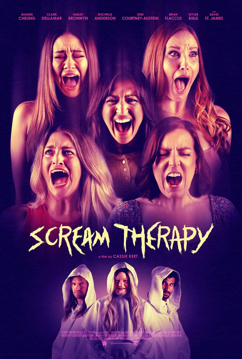 PREVIEW: #ScreamTherapy (2026 Film) - From Writer-director Cassie Keet

With its mix of horror and dark humour, this is as a high-energy, female-led feature that does not hold back. 

More at
mastersofhorror.co.uk/2026/03/previe…