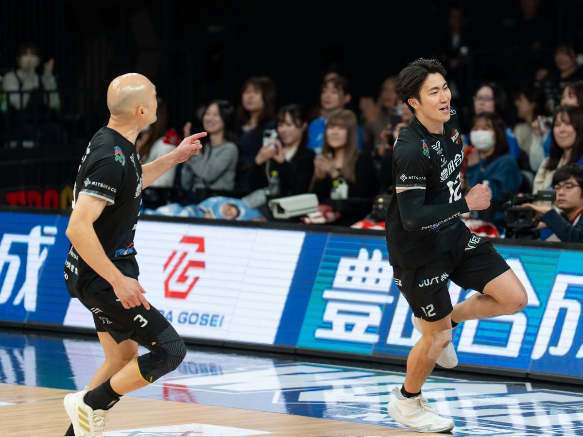 mmvb___'s tweet photo. 🗓 2026.03.28
📍 エントリオ
🐺 #ウルフドッグス名古屋
🐶 #水町泰杜 選手
　  #深津英臣 選手 https://t.co/e3y20wq6bC
