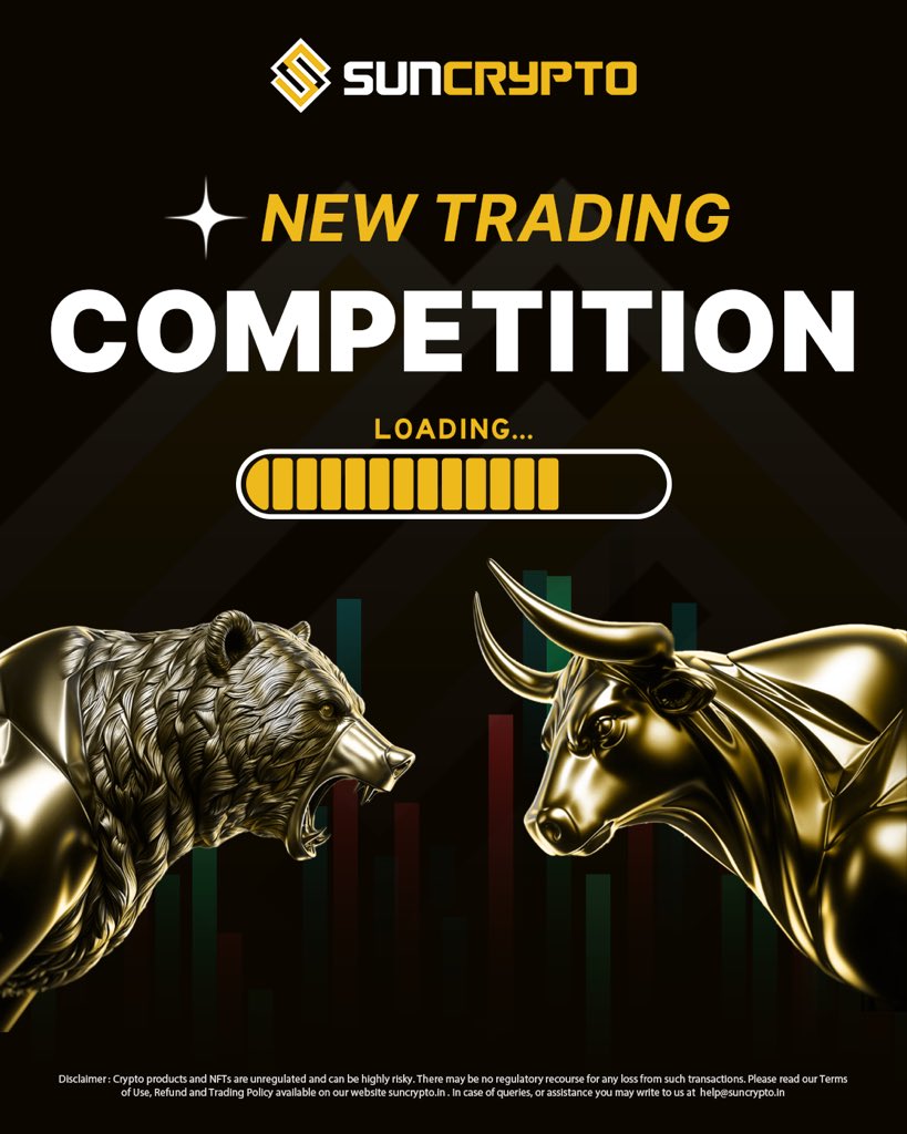 suncryptoin's tweet image. Clock’s ticking ⚡ you ready yet? 👀

 #TradingCompetition #SunCrypto #GetReady #CryptoTrading