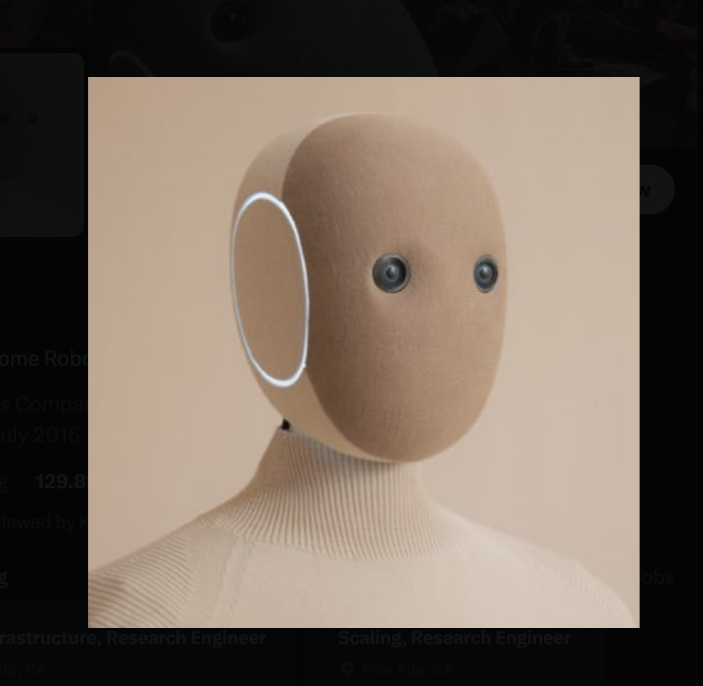 The designer of the abomination looking thing below says China (as if it's some blob) can't "tap into colors and emotions that come with being human."

This racist f*ck is saying that Chinese people can't tap into what it means to be human. WTAF.

Hope <a href="/1x_tech/">1X</a> dies 1000x soon