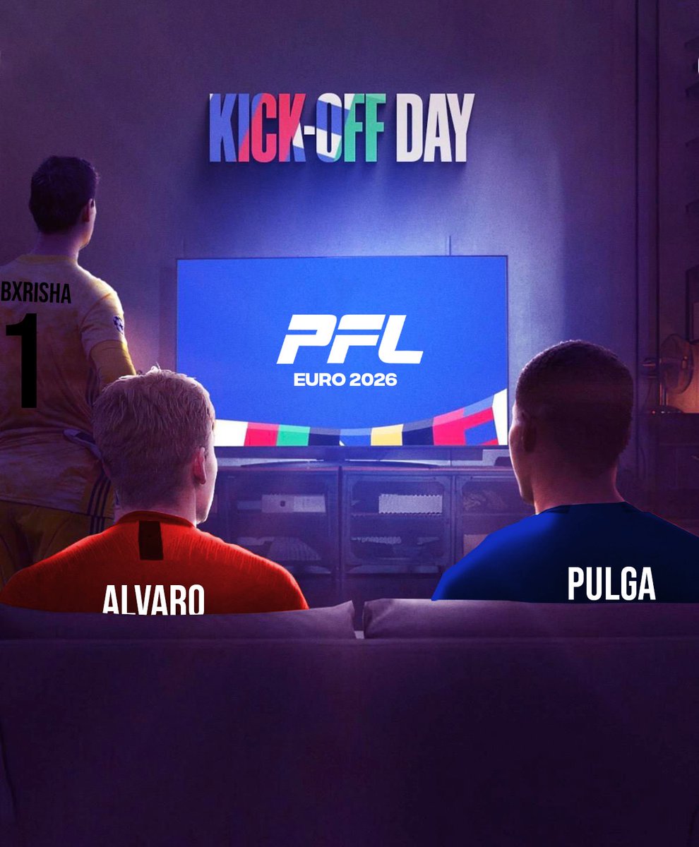 OfficialPFL_'s tweet photo. 🏆 MATCH DAY - PFL EUROS 2026

🏟️ We’re back tonight — Euros action continues and the group stage is heating up!
 🎙️Presented by @SirPigasus 🏴󠁧󠁢󠁥󠁮󠁧󠁿

🇷🇴 Romania 🆚 🇪🇸 @SpainEsports_  📊 Group C ⏰ 20:30

🏴󠁧󠁢󠁥󠁮󠁧󠁿 England 🆚 🇲🇨 @MonacoEs  📊 Group E ⏰ 21.00

🙌 Good luck to everyone participating in this competition — bring your A-game and leave it all on the pitch!

📊 Check out the groups/schedule here: 👉 https://t.co/bYXU6Q8zZN
 📺 LIVE on YouTube tonight 20.30 👉 https://t.co/NvrG3HJnm9

📲 Join the movement
👉 https://t.co/Oaz3KoGPfa…

#FC26 #EAFC26 #Clubs #ProClubs #Esports #Euro2026
