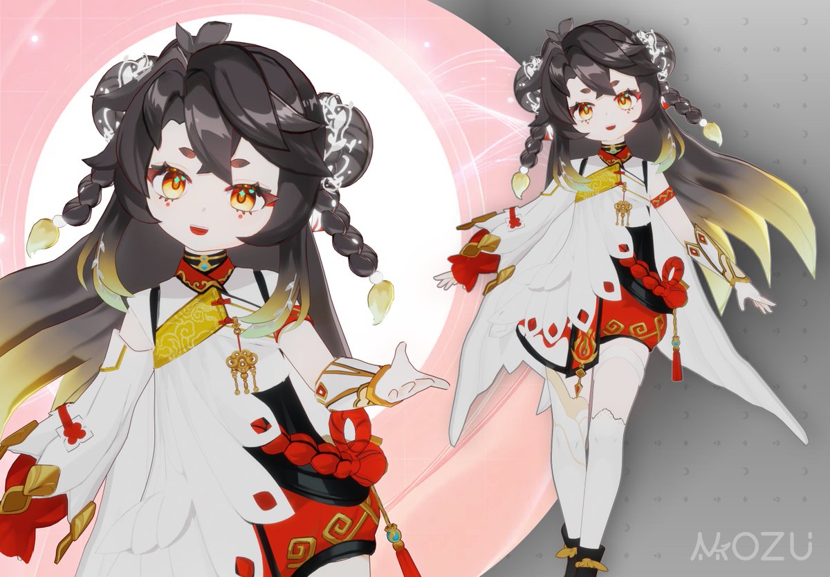 7Rurutia's tweet photo. 3D model commission🌟 Thank you for your support! #Commission #3DCG #Vtuber #Vgen https://t.co/bpkdatjVcB